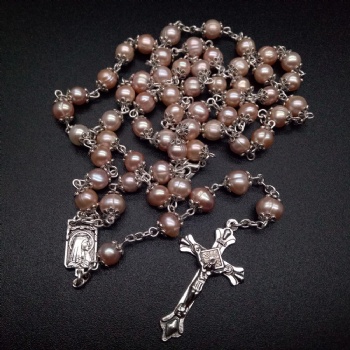 Natural pearl Rosary MX30302