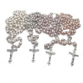 Natural pearl Rosary MX30302