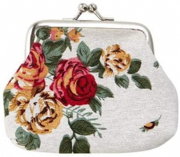 Brocade Fabric Rosary Case